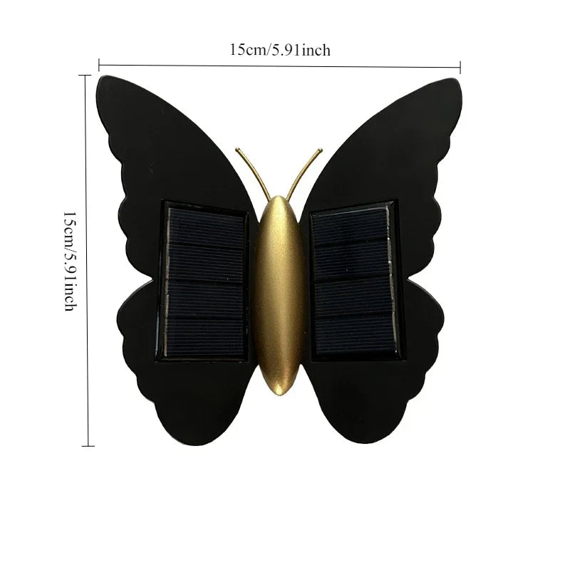 Solar Powered LED Wall Light for Garden and Outdoor Spaces