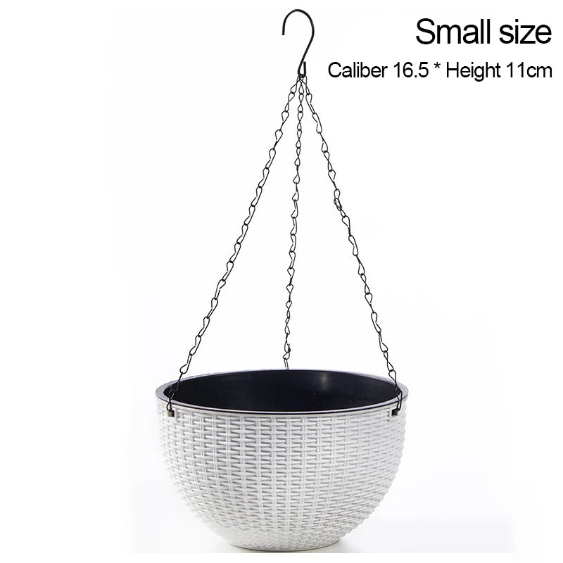 Macrame Hanging Plant Pot for Outdoor Flowers and Vases