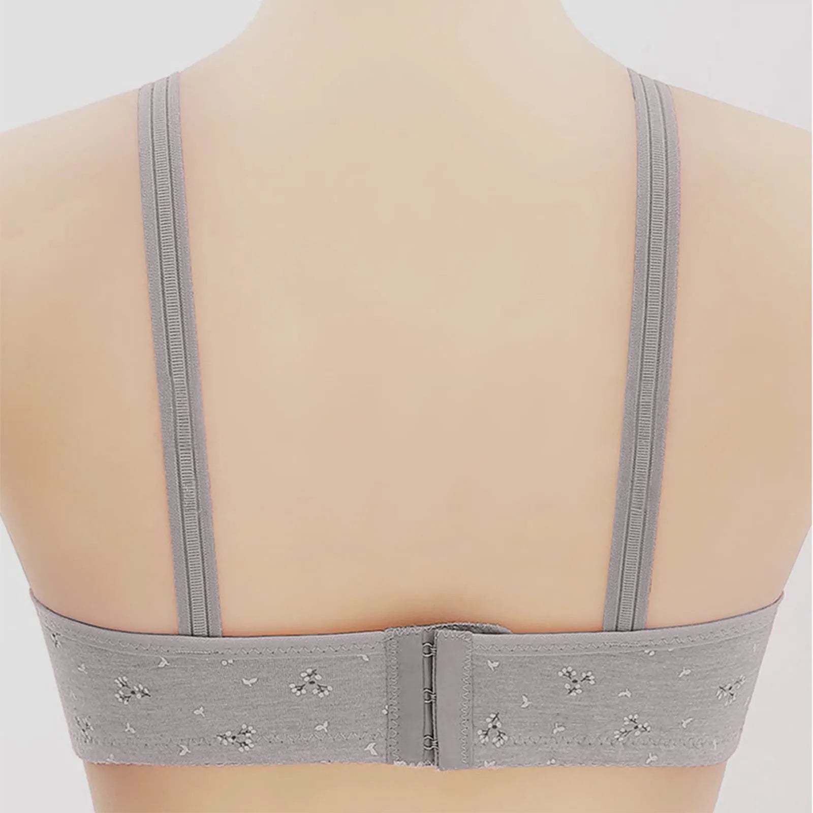 MALEY LifeStyle Women's Seamless Cotton Bra with Half Cup Design