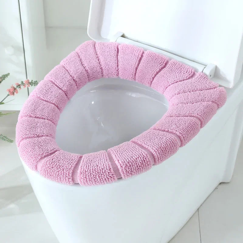 Warm Soft Toilet Seat Cover for Comfort and Hygiene