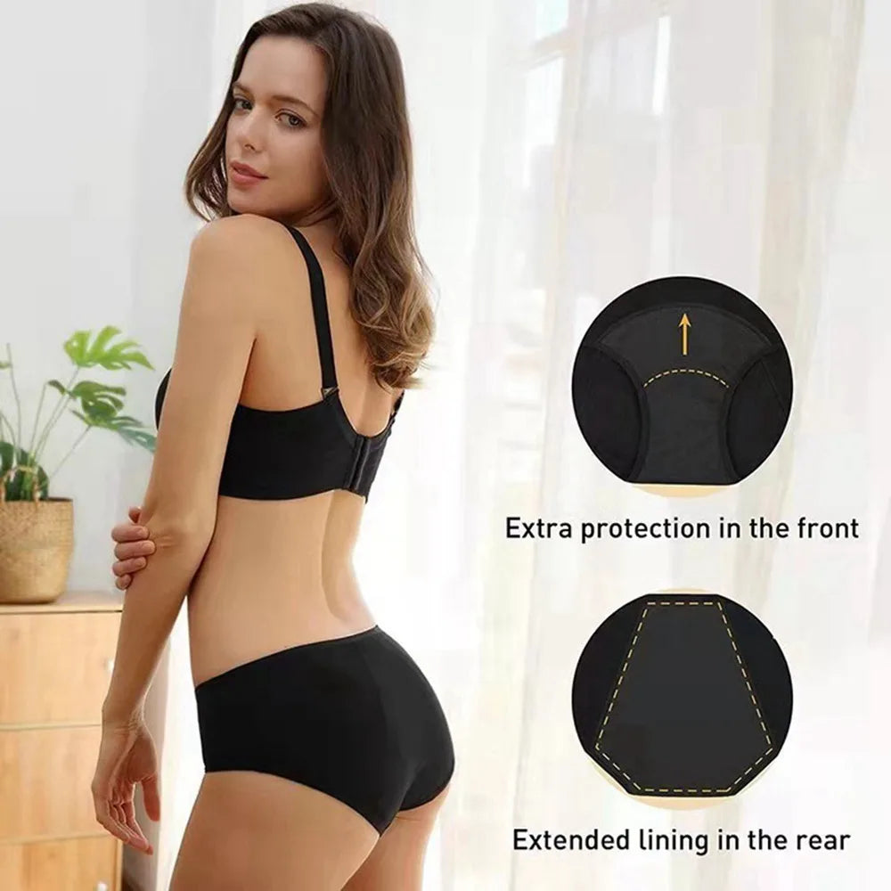 Breathable Cotton Briefs for Women - Very Abundant Menstrual Panties