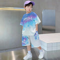 Boys Basketball Sports Suit Summer Outfit 2 Piece Set
