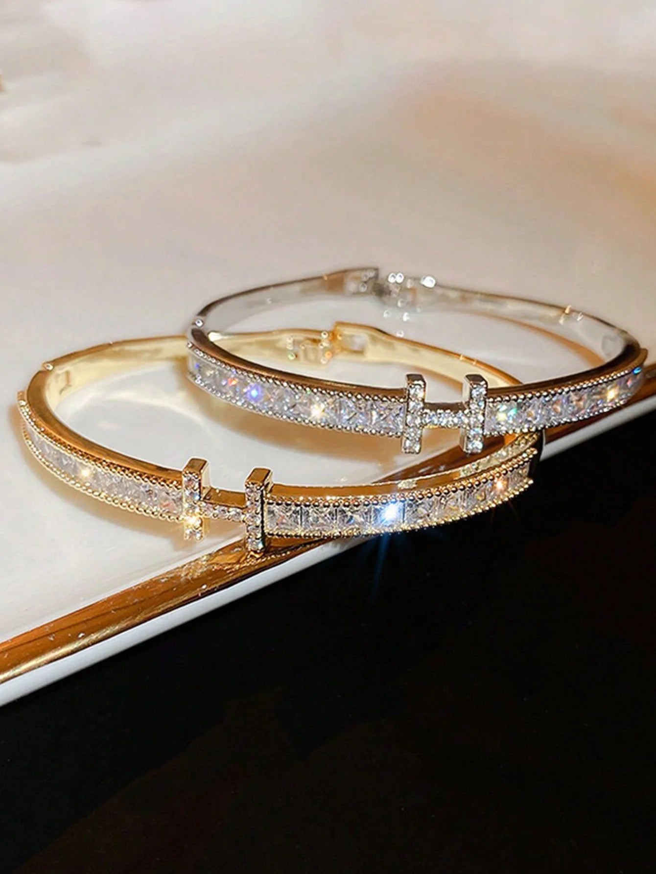 Stylish Stainless Steel Cuff Bracelet for Women