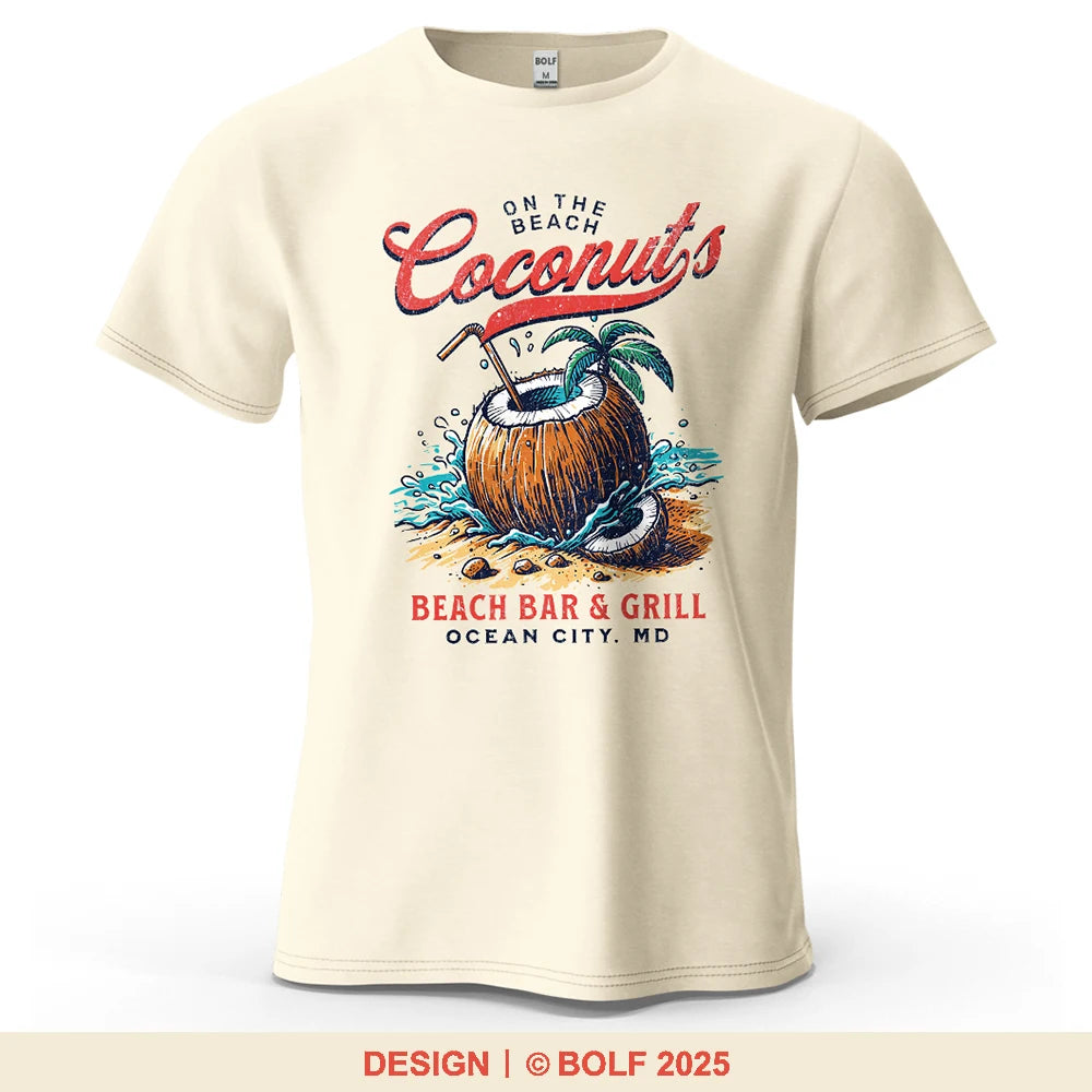 Men's Vintage Printed Graphic T-Shirt for Casual Summer Wear