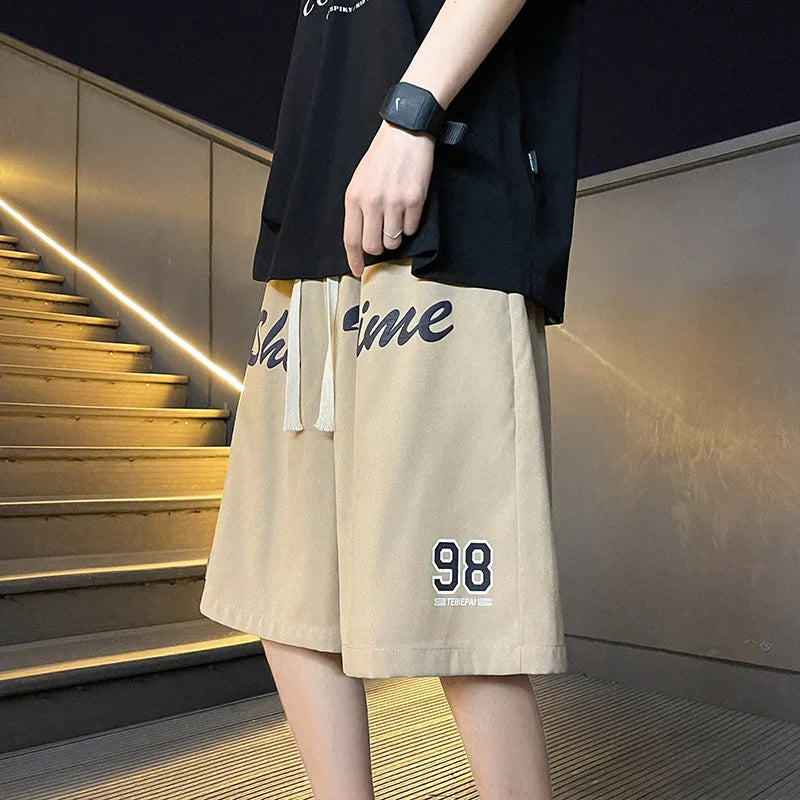 Men's Loose Fit Sporty Shorts for Summer Casual Wear