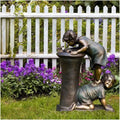 Resin Garden Fountain Statue for Indoor and Outdoor Decor