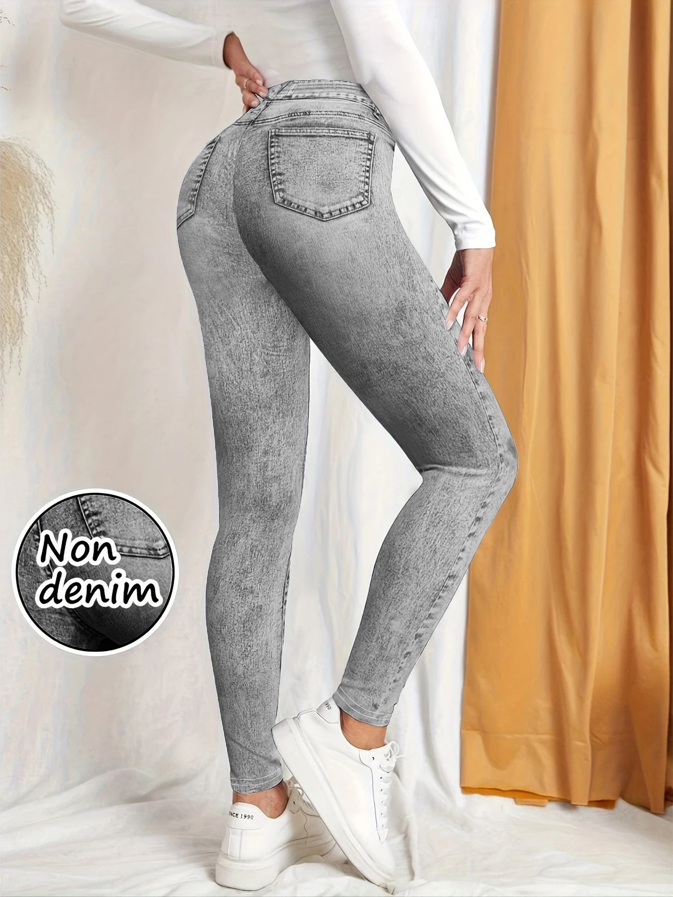 Women's High Waist Yoga Pants with Hip Lifting Design