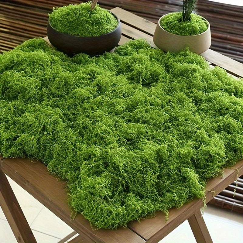 Artificial Green Moss for DIY Crafts and Home Decor