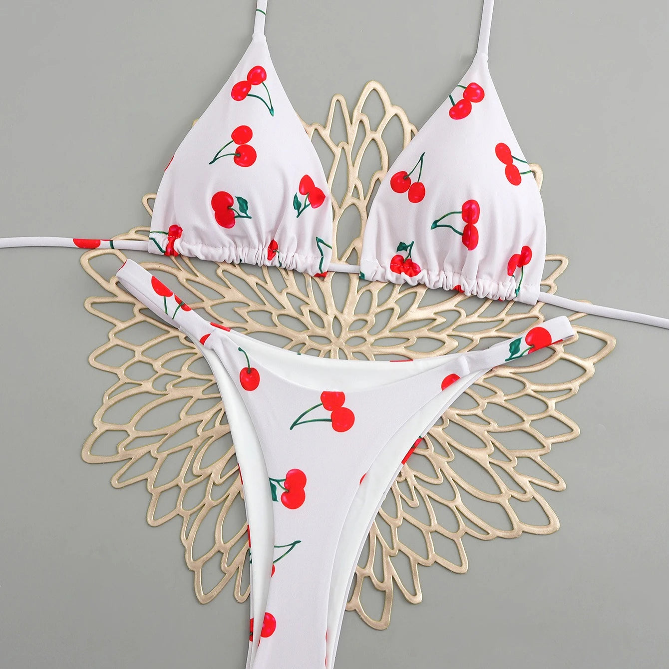 2026 Polyester Sexy Brazilian Bikini Set for Women