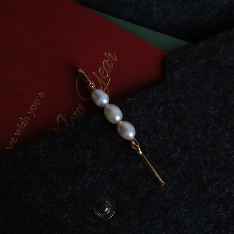 Elegant Freshwater Pearl Hairpins for Women Bridal Accessories