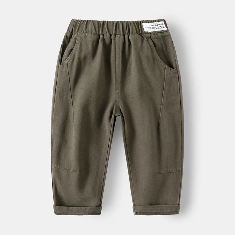 Cotton Boys Pants for Children 4-6 Years Autumn Style