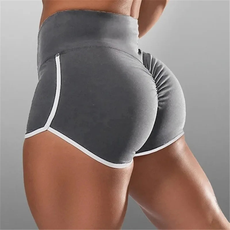Women Stretchy Yoga Shorts for Fitness and Gym Workouts