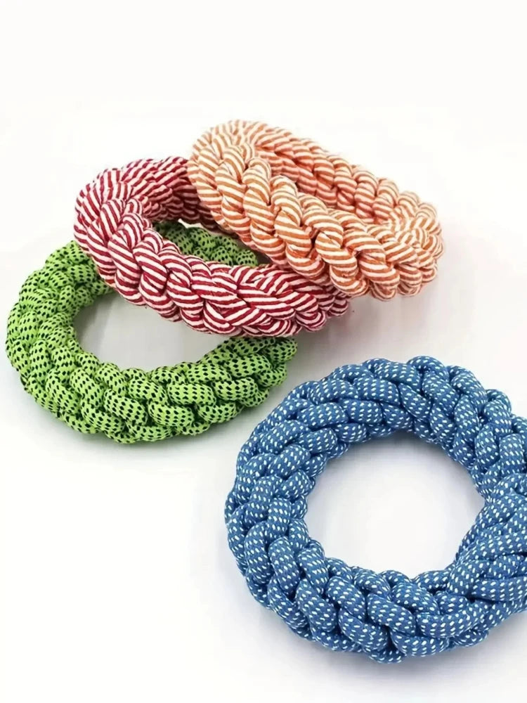 Durable Linen Pet Dog Rope Toy for Medium Large Dogs