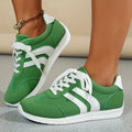 Lightweight Lace-Up Women Sneakers for Spring and Autumn