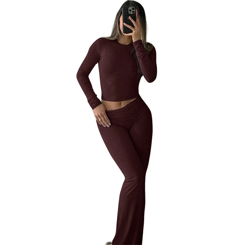 High Stretch Cotton Lounge Wear Set for Women