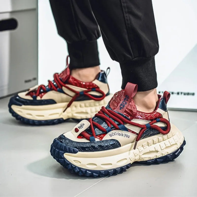 Men's Breathable Casual Sneakers with Anti Slip Design