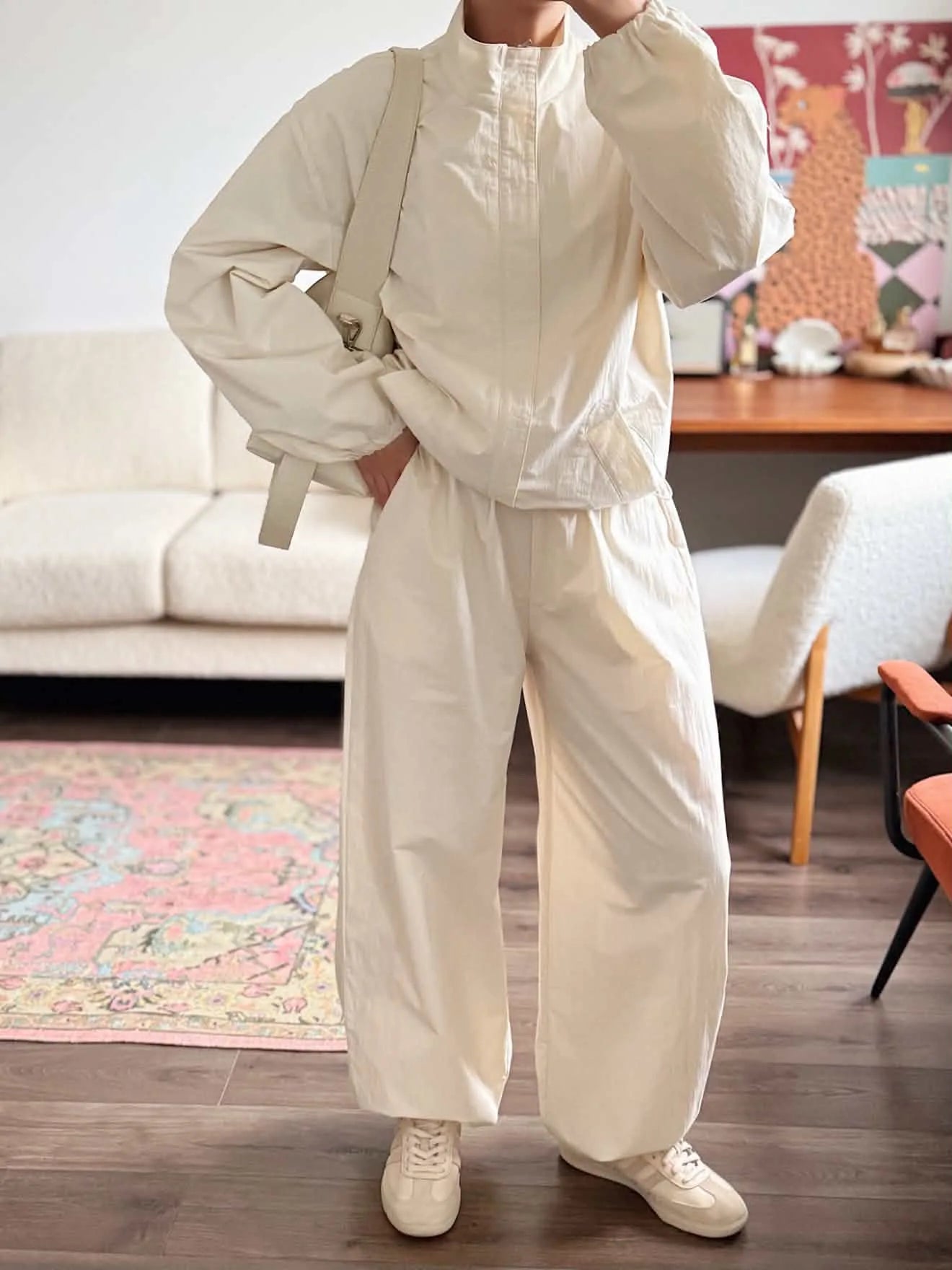 KALEIRDA Women's Autumn Sports Style Jacket and Pants Set