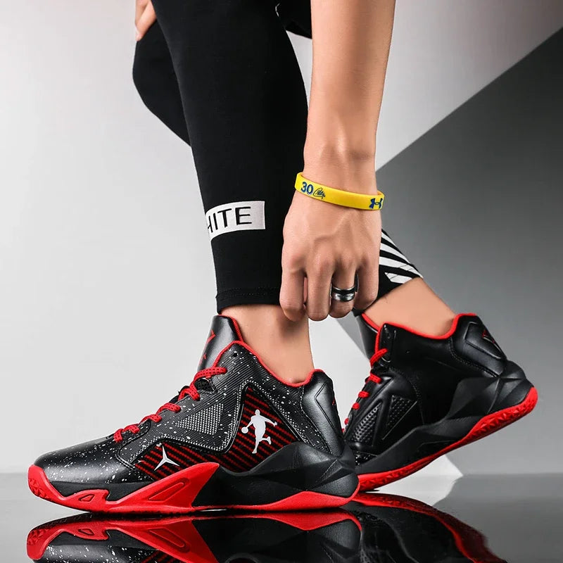 YUYIN Boys Basketball Sneakers Comfortable Running Shoes