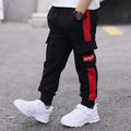 Boys' Cargo Pants 2024 Spring Autumn Cotton Polyester Workwear