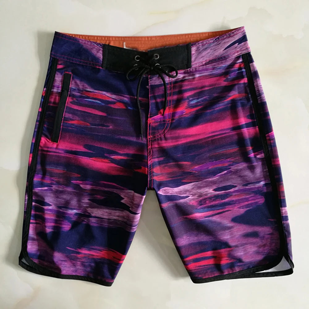 Graffiti Waterproof Board Shorts Summer Shorts Men Swimwear Men Beach Shorts Men Bermuda Short Boardshorts With Label