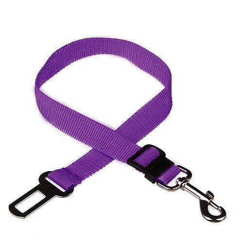 Adjustable Stainless Steel Pet Car Safety Seat Belt