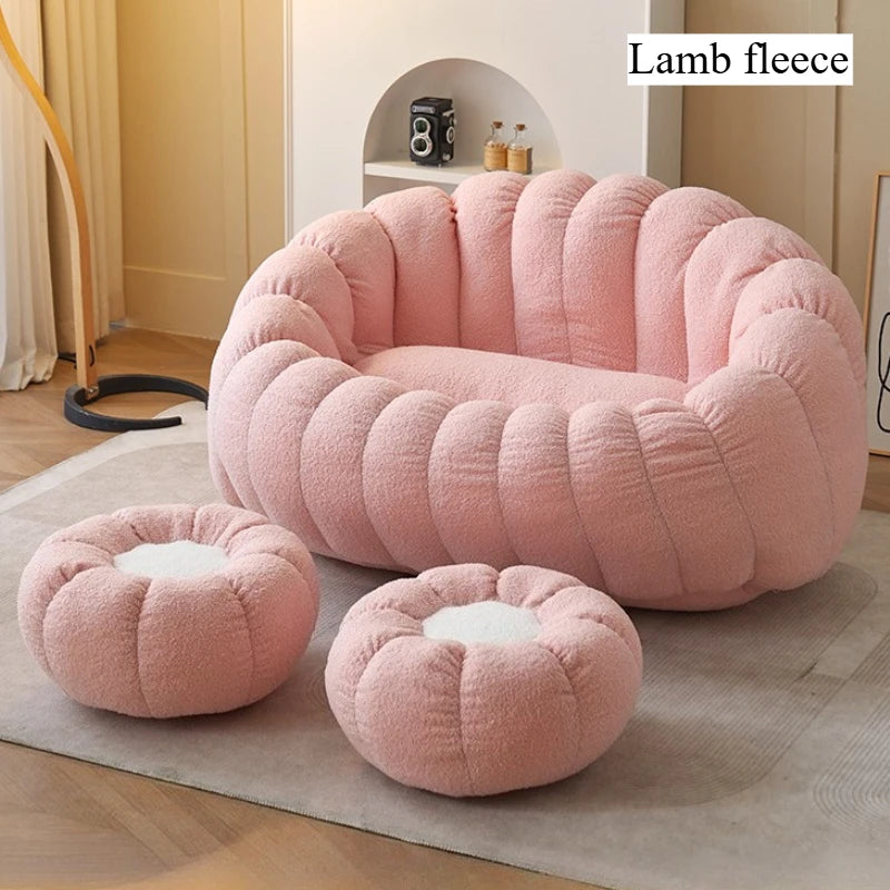 Modern L-Shaped 2 Person Sofa Set for Living Room Comfort
