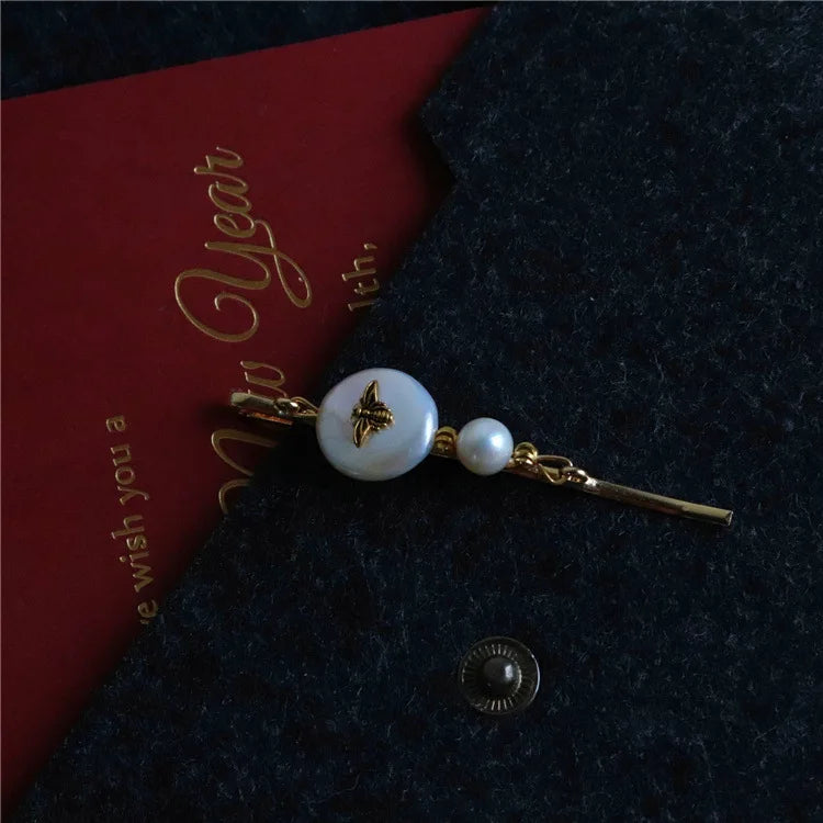 Elegant Freshwater Pearl Hairpins for Women Bridal Accessories