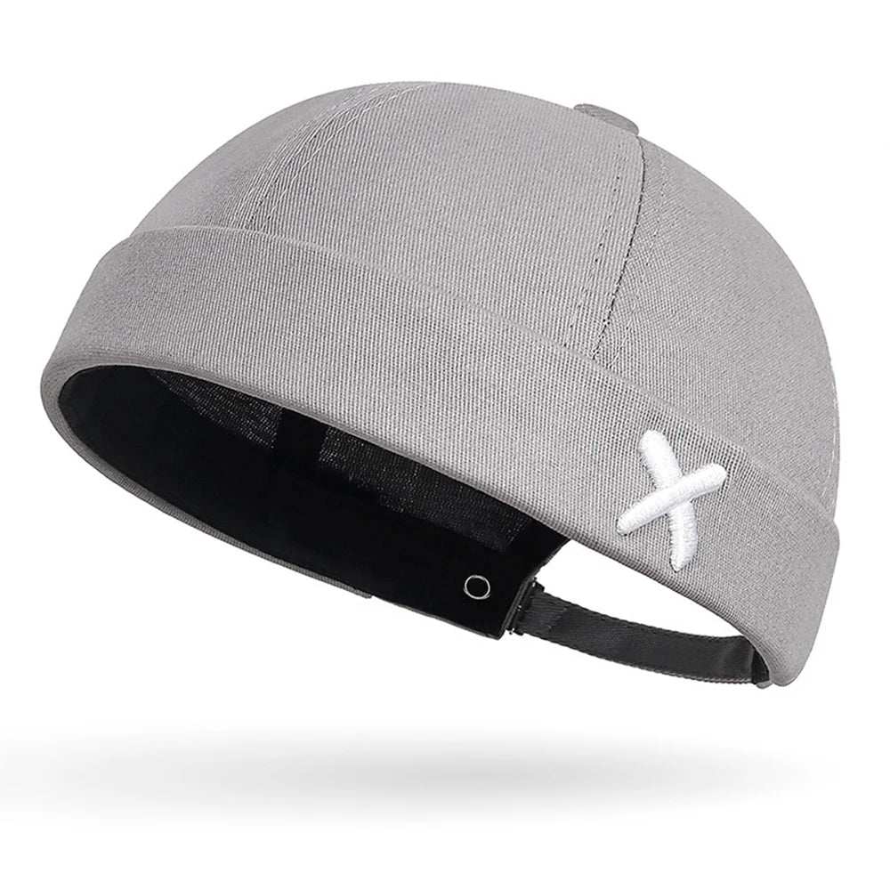 Vintage Brimless Hip Hop Beanie Hat for Men and Women