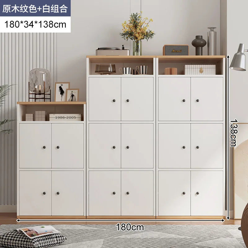 Modern Wooden Living Room Storage Cabinet with Drawers