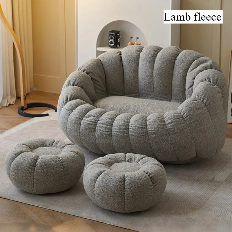 Modern L-Shaped 2 Person Sofa Set for Living Room Comfort