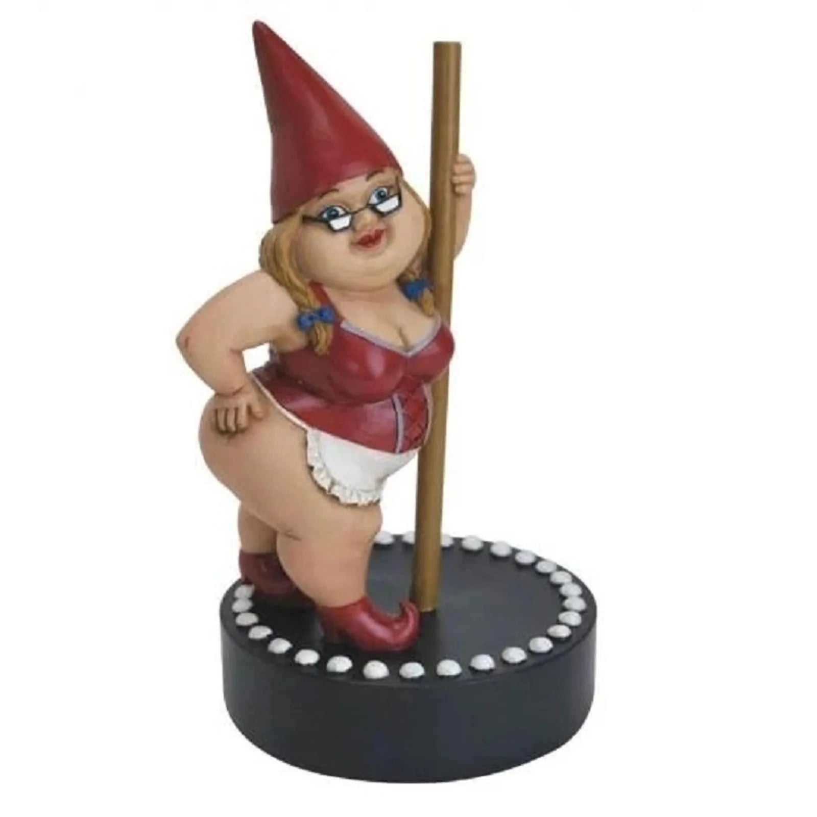 Resin Outdoor Garden Gnome Statue for Fairy Decor