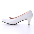 Elegant Medium High Heeled Women's Office Pumps in PU