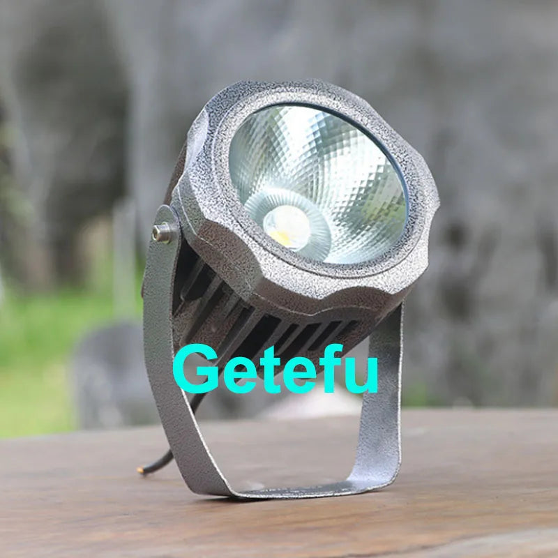 Getefu Outdoor LED Lawn Light Waterproof Aluminum Spot Lamp