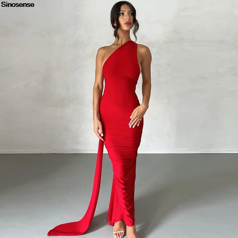 Elegant Backless Maxi Dress for Women by SINOSENSE