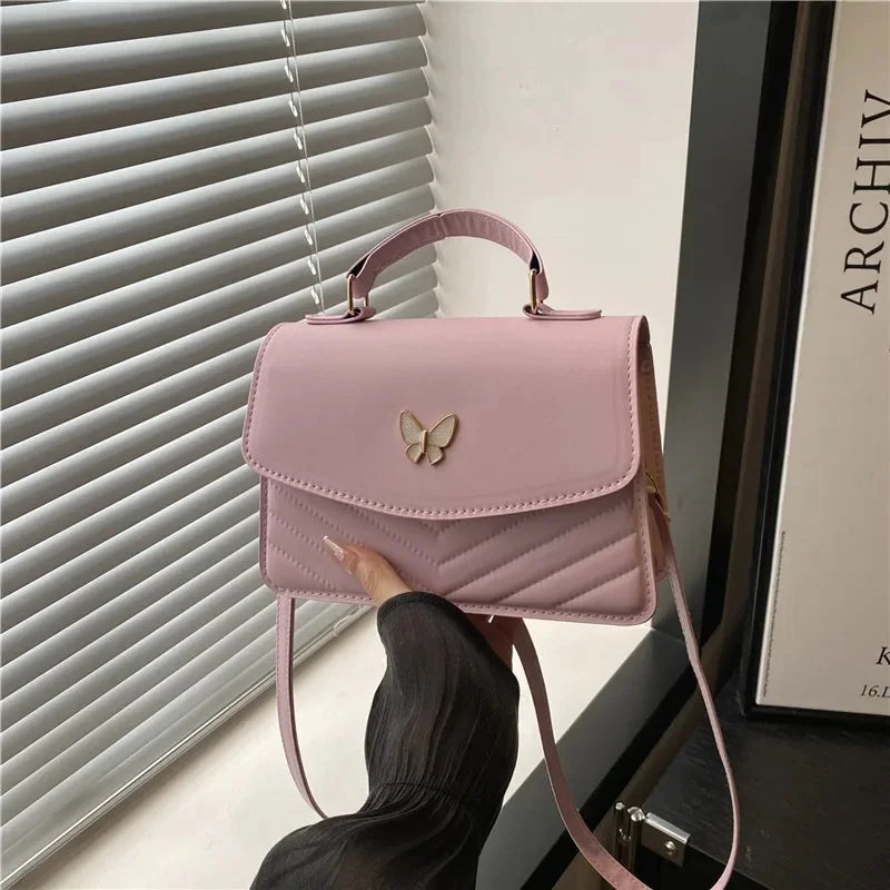 Stylish Women Crossbody Bag Small Square Handbag