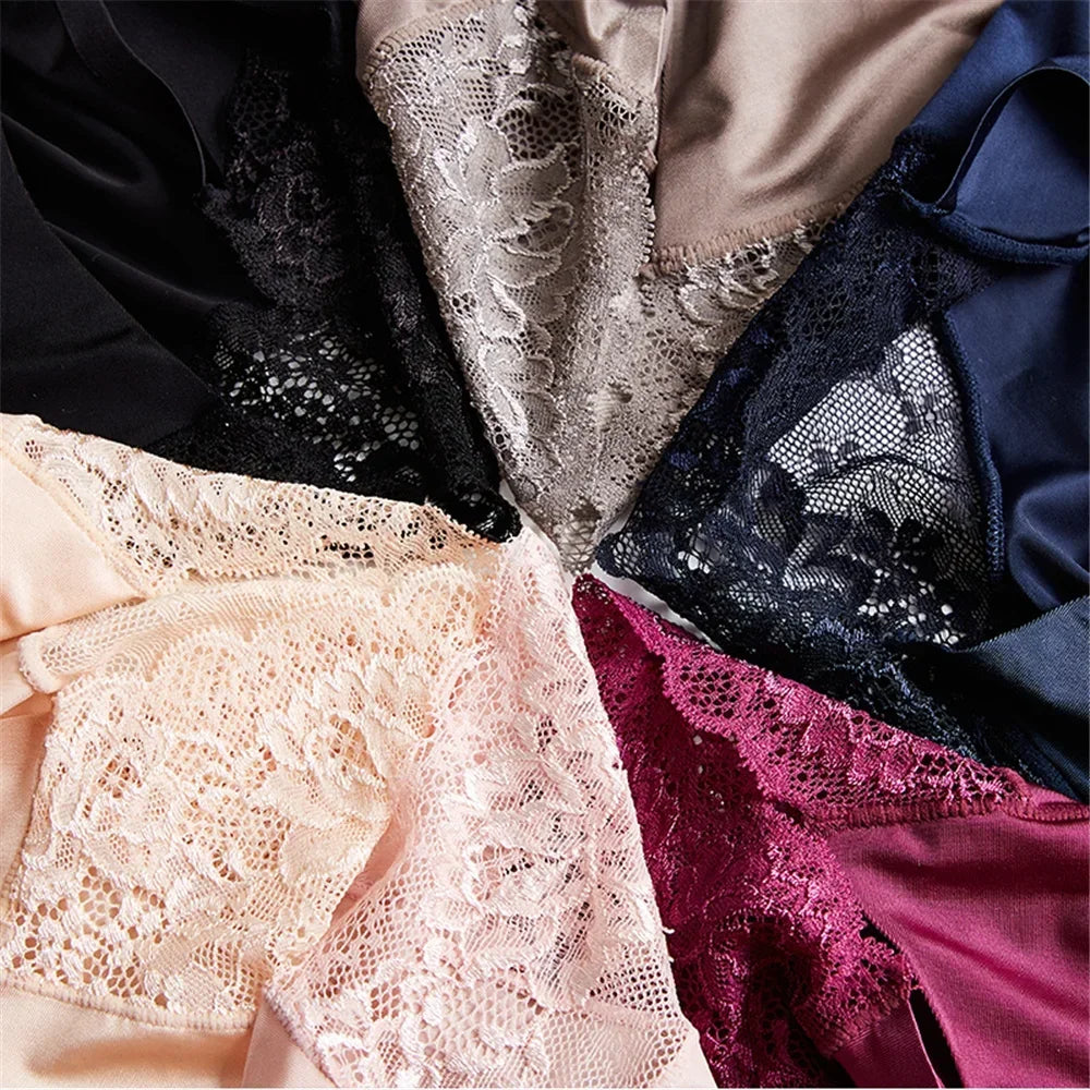 Sexy Lace Briefs for Women in Solid Colors by MALEY LifeStyle