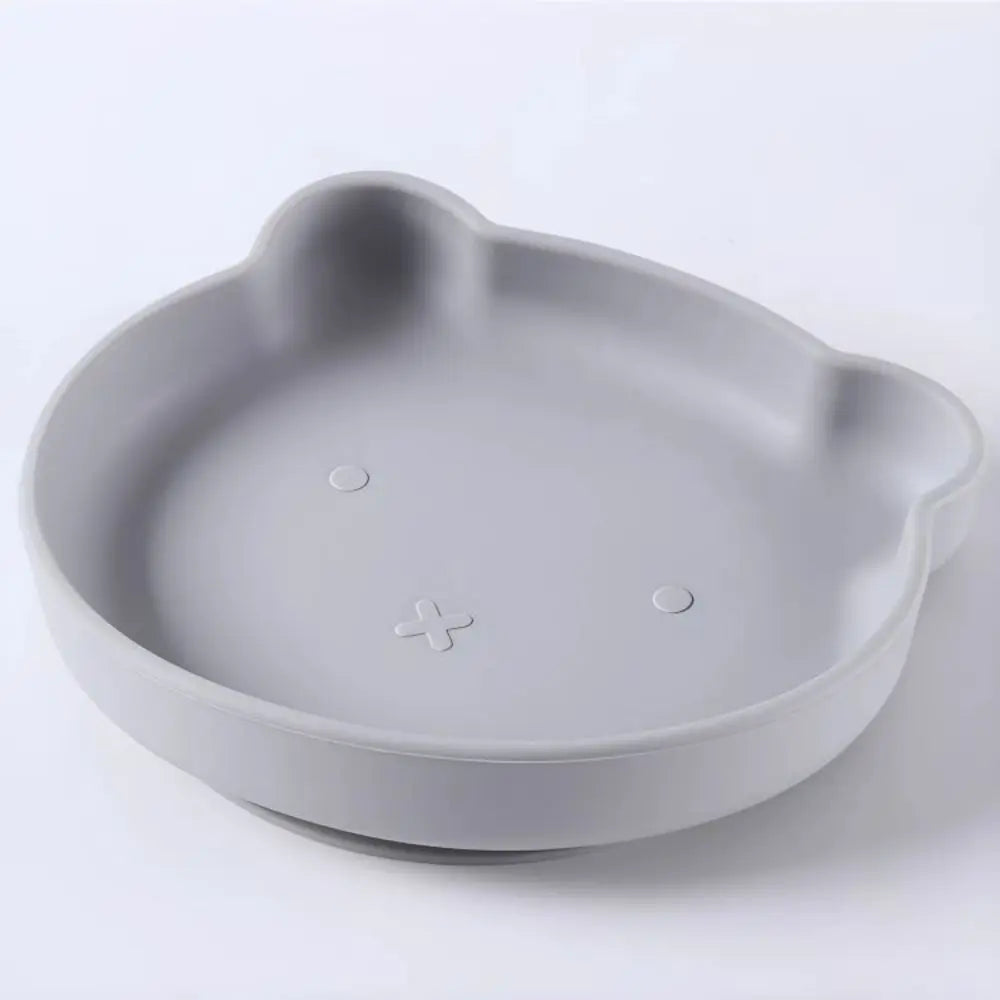 Bneseus Silicone Tableware Set for Children with Cartoon Design
