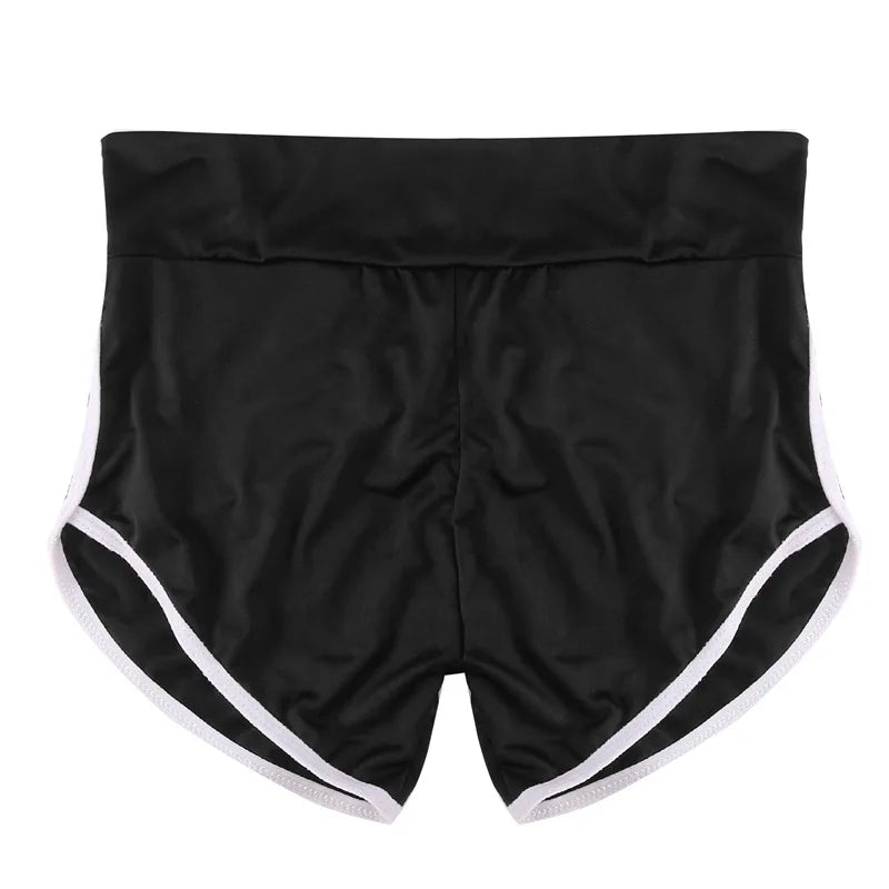 Women Stretchy Yoga Shorts for Fitness and Gym Workouts