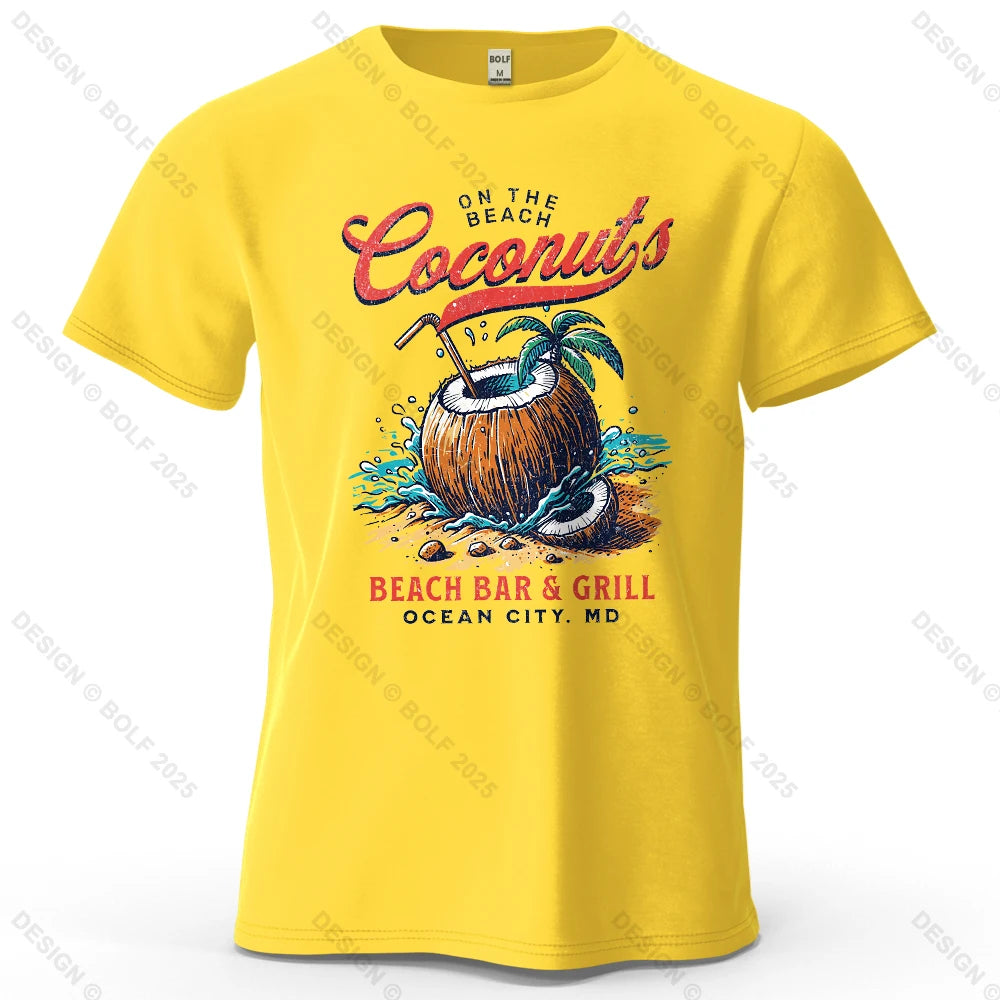Men's Vintage Printed Graphic T-Shirt for Casual Summer Wear