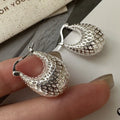 Classic 925 Sterling Silver Hoop Earrings for Women
